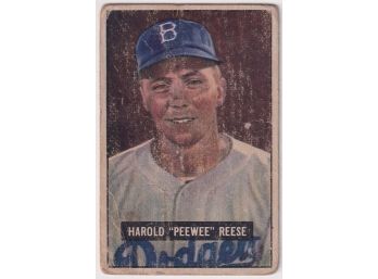1951 Bowman Peewee Reese