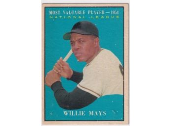1961 Topps Willie Mays 1954 MVP