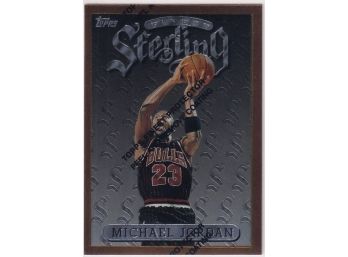 1996 Topps Finest Michael Jordan Sterling