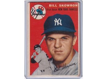 1954 Topps Bill Skowron Rookie Card