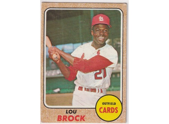 1968 Topps Lou Brock