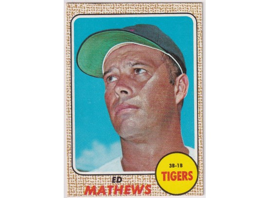 1968 Topps Ed Mathews