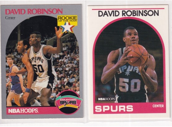 1989 NBA Hoops David Robinson Rookies