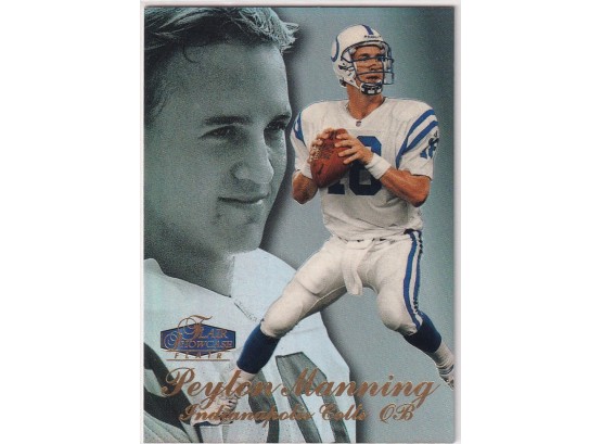 1998 Fleer Flair Showcase Peyton Manning Rookie Card