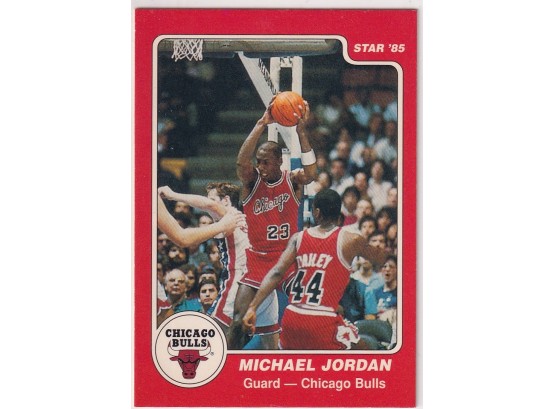 1996 Topps Reprint Michael Jordan 1985 Star Rookie RARE INSERT