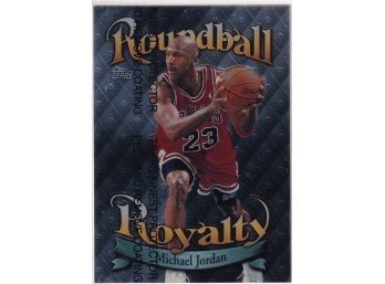 1998 Topps Finest Michael Jordan Roundball Royalty