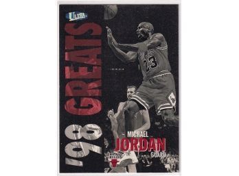 1998 Fleer Ultra Michael Jordan '98 Greats Gold Medallion Edition