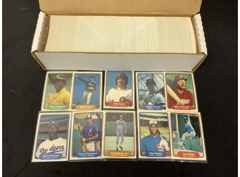 1982 Fleer Baseball Complete Set