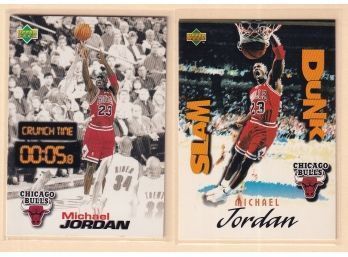 Lot Of 2 1997 Upper Deck Michael Jordan Cards