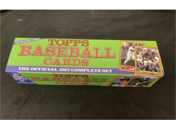 1987 Topps Baseball Complete Set- 792 Cards!