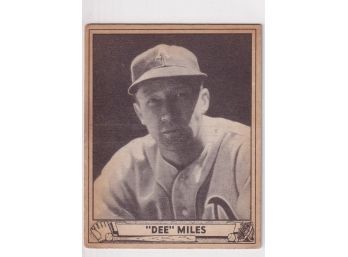 1940 Play Ball 'dee' Miles