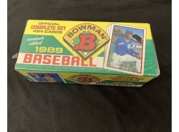 1989 Bowman Complete Set - 484 Cards!