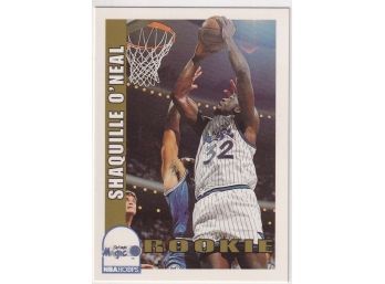 1992 Skybox Shaquille O'Neal Rookie