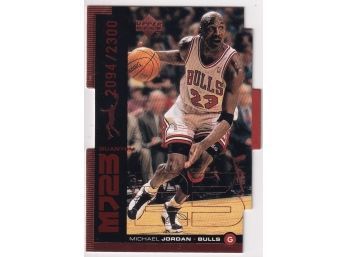 1999 Upper Deck Michael Jordan Master Moves Numbered /2300