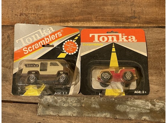 Vintage New Old Stock Tonka Trucks