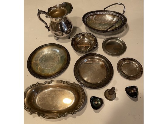 Antique Silver-plate Lot