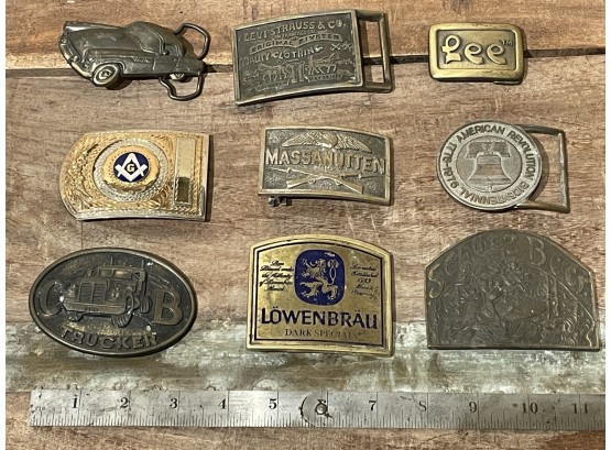 Vintage Belt Buckle Lot (2)