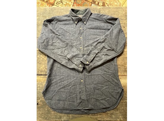 Vintage Pendleton Wool Button Up Mens Shirt Size Large