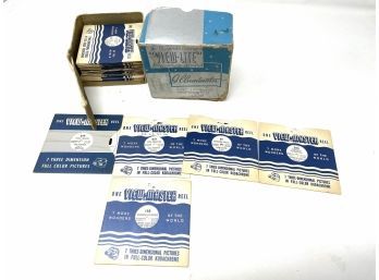 Vintage Collection Of Viewmaster Slides
