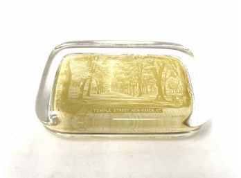 Antique Pictoral Paperweight