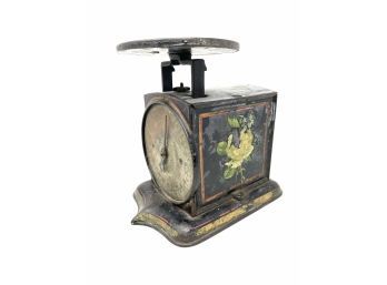 Antique Scale With Brass Face
