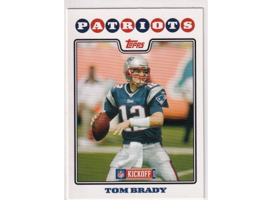 2008 Topps Kickoff Tom Brady