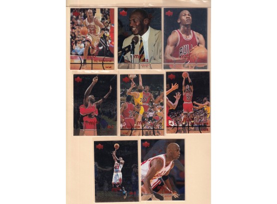 8 1998 Upper Deck MJX Michael Jordan Basketball Cards