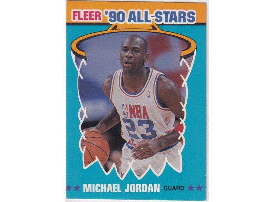 1990 Fleer All-Stars Michael Jordan