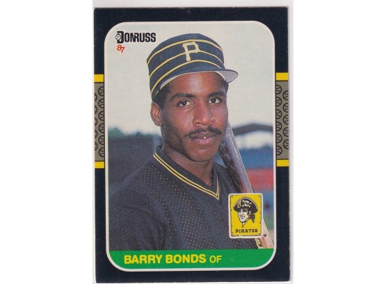 1987 Donruss Barry Bonds Rookie