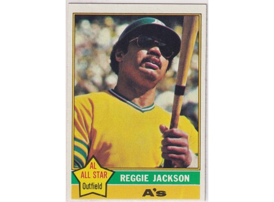 1976 Topps Reggie Jackson AL All Star