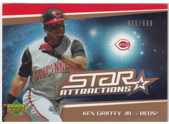 2006 Upper Deck Ken Griffey Jr. Star Attractions Numbered 655/699