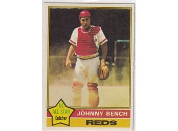 1976 Topps Johnny Bench NL All Star