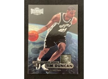 1997-98 Skybox Metal Universe Tim Duncan Rookie Card