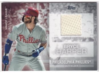 2020 Topps Major League Material Bryce Harper Game-Used Memorabilia Card