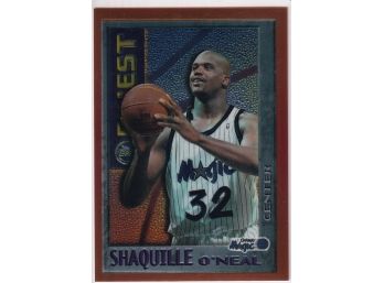 1996 Topps Finest Shaquille O'Neal
