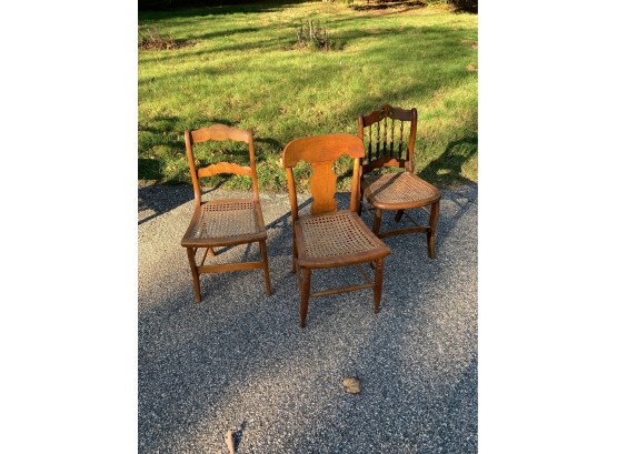 Lot Of (3) Chairs