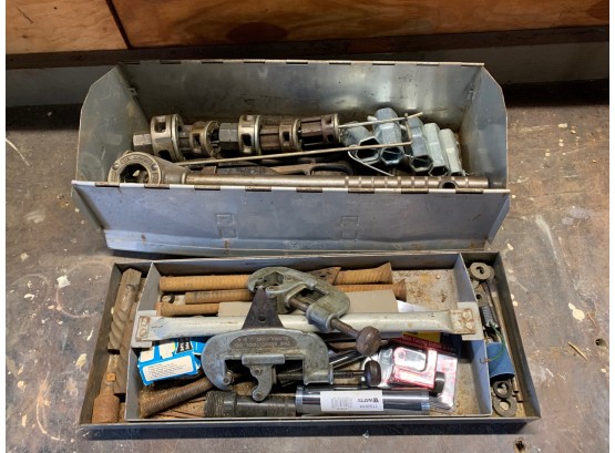 Tool Box With With Tools And Sockets