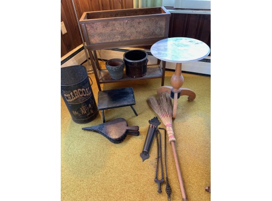 Country Lot Of Furniture And Decorative Items