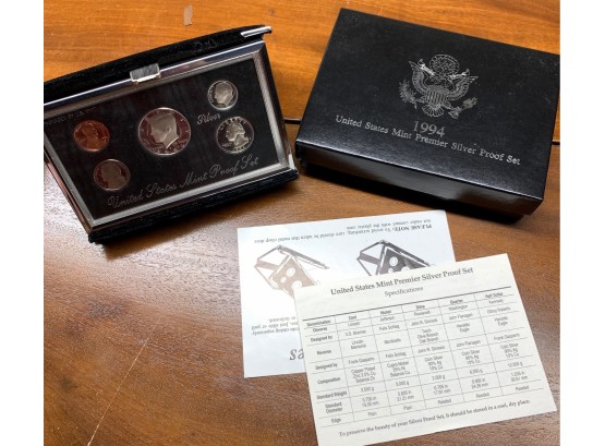 1994 United States Mint Premier Silver Proof Set