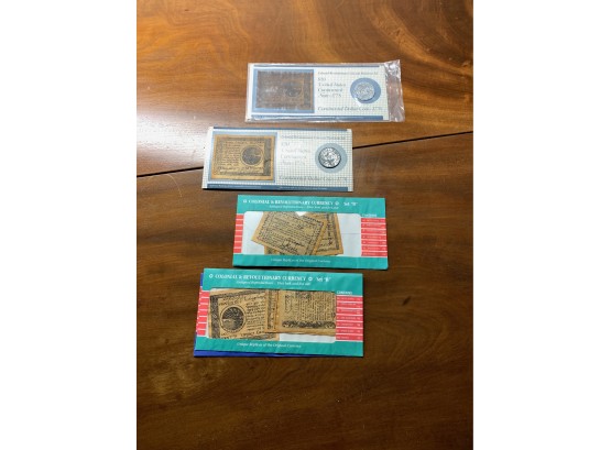 Lot Of Reproduction Currency
