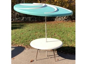 Mid Century Modern Fibrella Patio Table