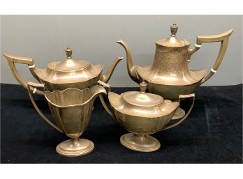 Sterling Silver Gorham Plymouth Tea Set