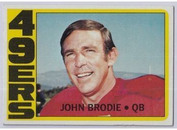 1972 Topps John Brodie