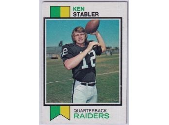 1973 Topps Ken Stabler Rookie