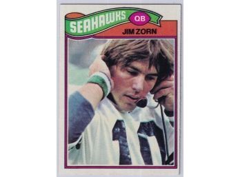 1977 Topps #65 Jim Zorn Rookie