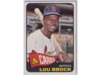 1965 Topps #540 Lou Brock