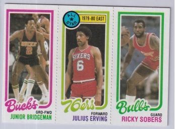 1980 Topps Basketball Julius Erving