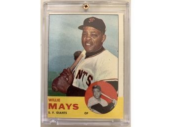 1963 Topps Willie Mays