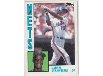 1984 Topps Darryl Strawberry Rookie