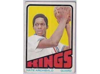 1972 Topps #115 Nate Archibald Rookie